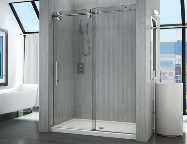 Alcove style acrylic shower base in a 60 x 36 size - Innovate Building Solutions 