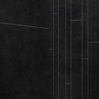Vertical Black - 12" wide panel decorative laminate accent trim - Innovate Building Solutions  