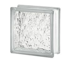 Bubbles glass block pattern for showers and walls - Innovate Building Solutions 