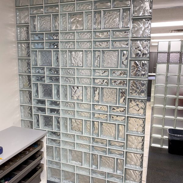 Glass Block Shower Wall | Innovate building solutions | Designer Glass Block Wall | Cleveland Ohio Bathroom Remodel