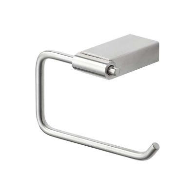 Brushed Stainless Steel Curved Toilet Paper Holder