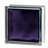 Violet colored glass block - Innovate Building Solutions 