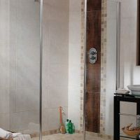 One level accessible shower with a tile floor - Innovate Building Solutions 