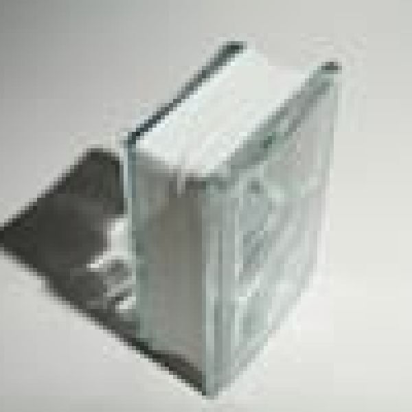 Wave radial curved glass block pattern - Innovate Building Solutions 