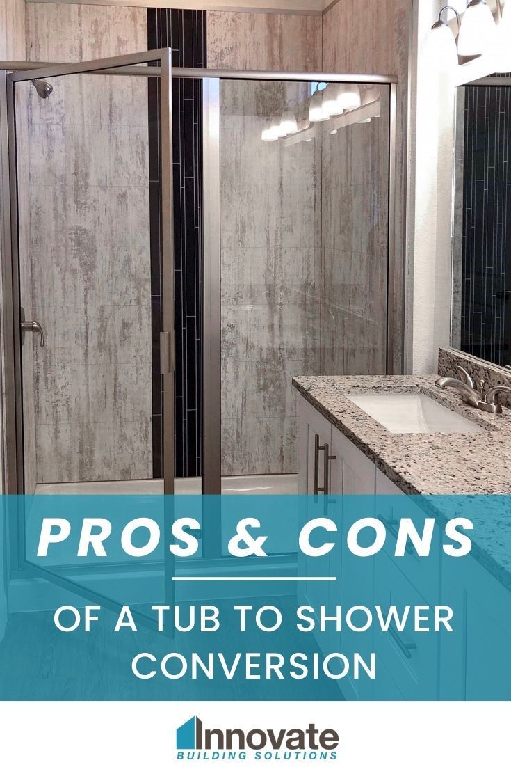 The Pros and Cons of a Tub to Shower Conversion blog image