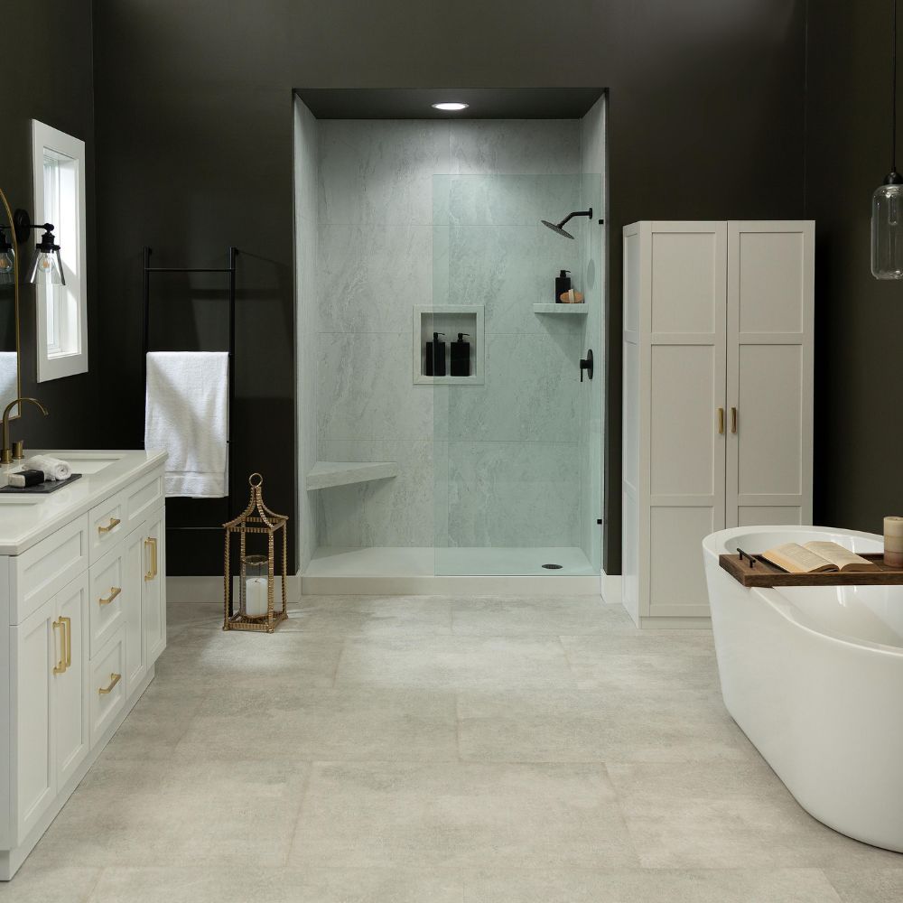 Arctic Vein – 36” x 24” horizontal (grey grout joint) 