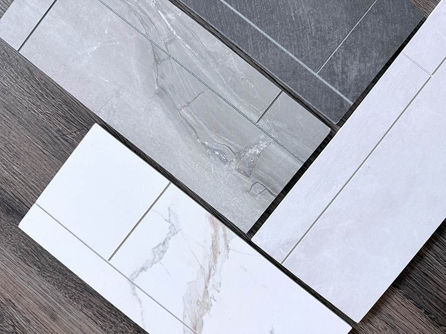 InnovaShower pattern swatches