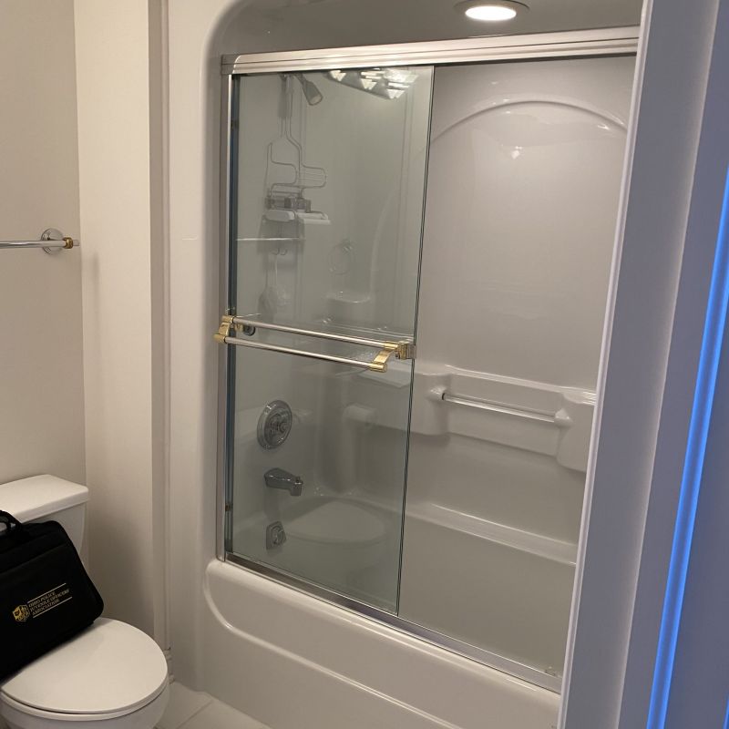 Tub To Shower Conversion - before - Cleveland Ohio