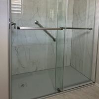 Bianco Marble Wall Panels With InnovaStone Grey Base