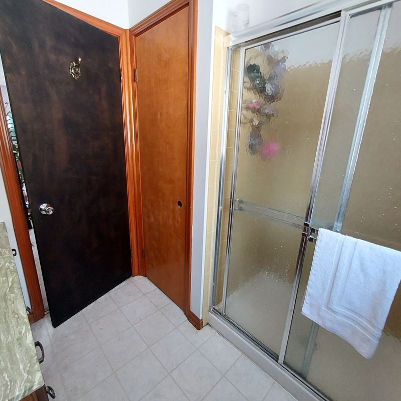 BEFORE - shower renovation project in Broadview Heights