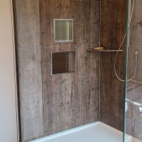 Rough Wood 24x24 - Cleveland Ohio Bathroom Remodeling Ideas
