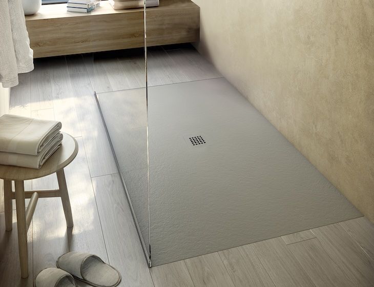 Gray Center Drain