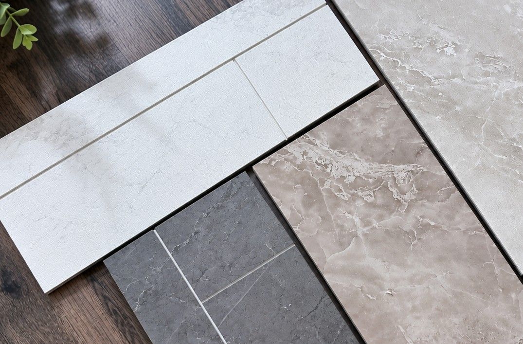 InnovaShower pattern swatches