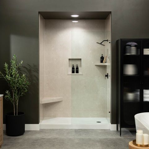 InnovaShower Tuscany Sand pattern