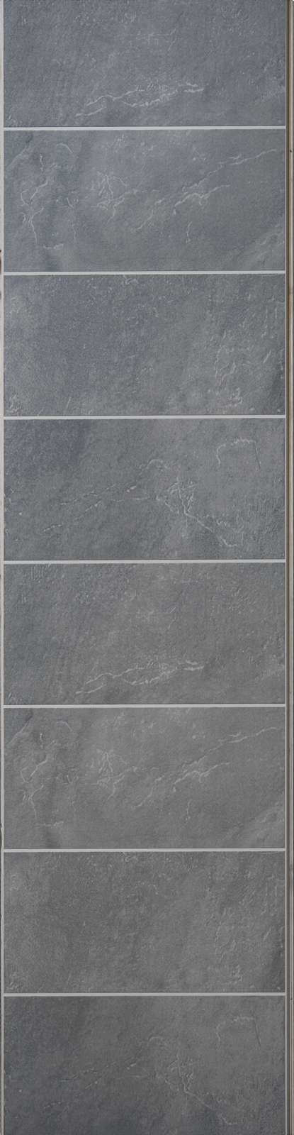 Black Slate 24 x 12 laminate shower wall panels - Innovate Building Solutions 