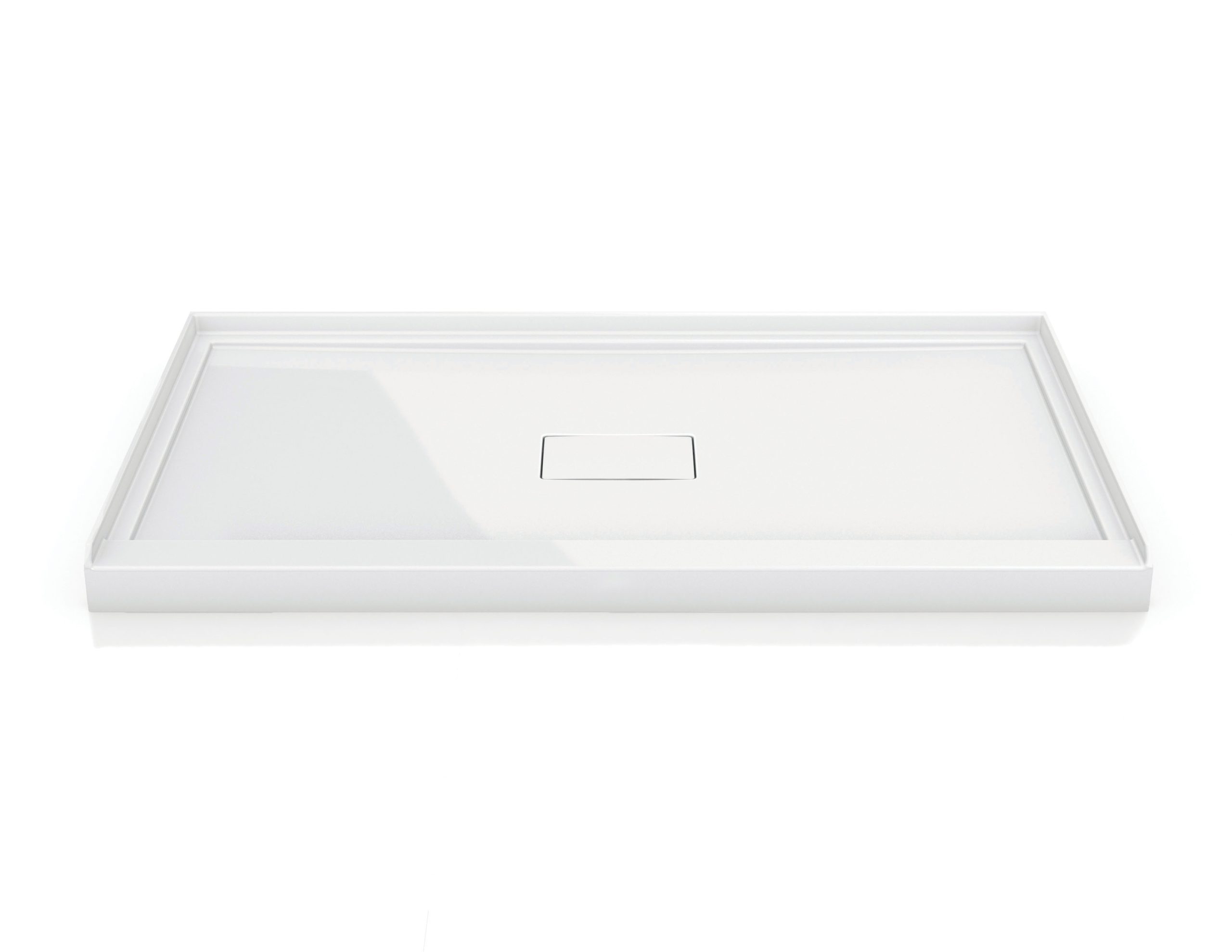 Alcove Center Drain - 3 Integrated Flanges