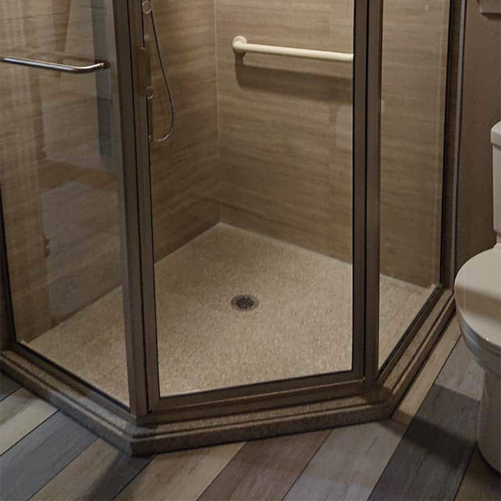 Custom Cultured Marble Granite Shower Pans Innovate Building Solutions - Cultured Granite Shower Wall Panels