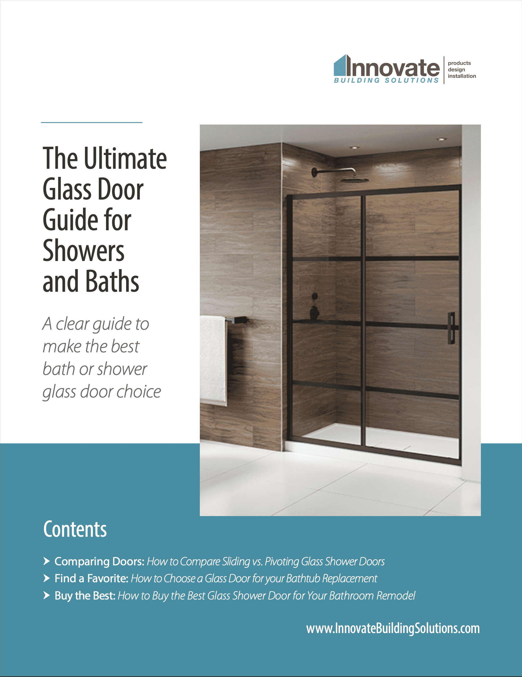 Contemporary Shower Accessories - Innovate Building Solutions