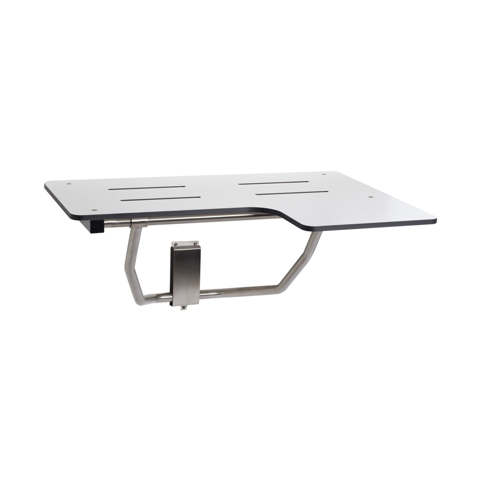 Solid Surface Curved Corner Shower Seat