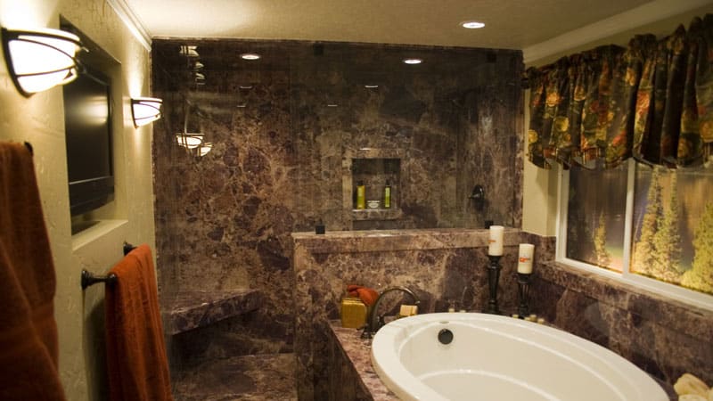 brecchia paradiso shower and tub wall surrounds 