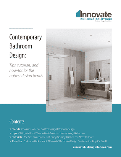 contemporary bathroom remodeling cover page