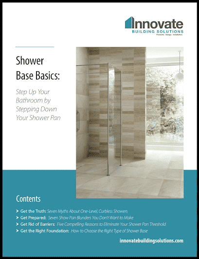 How to Choose a Walk in Shower Pan or Base– Innovate Building Solutions -  Innovate Building Solutions Blog - Home Remodeling, Design Ideas & Advice